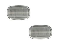Preview: LED Seitenblinker Blinker Klar Silber Module für Toyota Avensis Verso 2001-2009