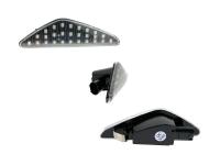 Preview: LED Seitenblinker Blinker Klar Silber Module für BMW X6 E71 2008-2014