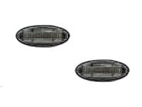 Preview: LED Seitenblinker Blinker Klar Silber kompatibel mit für Nissan Qashqai Typ J10 2010