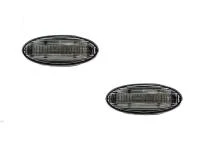 Preview: LED Seitenblinker Blinker Klar Silber kompatibel mit Nissan Qashqai Typ J10 2010