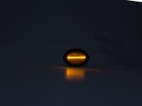 Preview: LED Seitenblinker Blinker Smoke Schwarz für Fiat 500L Typ ZAF 199 ab 2012