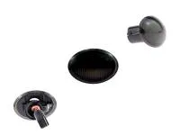 Preview: LED Seitenblinker Blinker Smoke Schwarz für Lancia Ypsilon Typ 843 2003-2011
