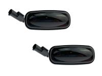 Preview: LED Seitenblinker Blinker Smoke Schwarz für Land Rover Defender 1983-2016