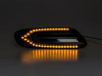 LED SEITENBLINKER schwarz kompatibel für BMW MINI R55R56R57R58R59