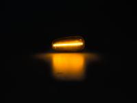 Preview: LED Seitenblinker Blinker Smoke Schwarz Module für Opel Zafira A 1999-2005