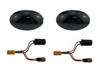 Preview: LED Seitenblinker Blinker Smoke Schwarz Module für Opel Combo B 1993-2001