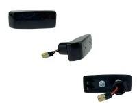 Preview: LED Seitenblinker Blinker Smoke Schwarz für Mercedes E-Klasse W124 S124 1984-1996