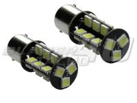 Preview: LED Tagfahrlicht TFL Set Ba15s 27 SMD Can-Bus passend für Skoda Octavia 12FL