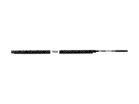 Preview: LETRONIX 75cm RGBIC LED-Leiste BLACK-Edition für RGBIC Full LED Ambientebeleuchtung