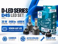 Preview: LETRONIX D4S LED Retrofit Xenon auf LED 6000K 8400lm CAN-Bus Plug & Play - LZXD4S
