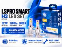 Preview: LETRONIX H3 LED Retrofit 6000K 4600lm CAN-Bus Abblendlicht / Nebelscheinwerfer - LSPROS3