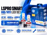 Preview: LETRONIX H8 / H11 LED Retrofit 6000K 4600lm CAN-Bus Nebelscheinwerfer - LSPROS11