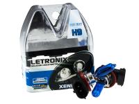 Preview: LETRONIX H9 12V 65W Halogen Leuchtmittel 8500K Xenon Gas Ultra White