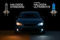 Preview: LETRONIX H9 12V 65W Halogen Leuchtmittel 8500K Xenon Gas Ultra White