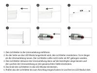 Preview: LETRONIX LED Ambientebeleuchtung für Armaturenbrett + 2 Türen in Orange für BMW