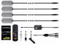 Preview: LETRONIX RGB Full LED Rainbow Fußraumbeleuchtung 4er Set RGBIC LED-Modul