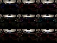 Preview: LETRONIX RGB LED Ambientebeleuchtung *Wired Serie* 6er Set 8 Meter mit App