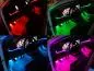 Preview: LETRONIX RGB LED Fußraumbeleuchtung Module 2er Set mit Bluetooth App Steuerung