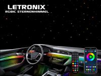 Preview: LETRONIX RGBIC LED Modul *10mm Aufnahme* mit 20cm Kabel für RGBIC LED Sternenhimmel