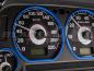 Preview: Letronix Blaue Tachoringe für VW Golf 3 Vento Polo 6n & für Seat Ibiza