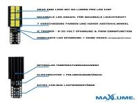 Preview: MaXlume® SMD LED Innenraumbeleuchtung Mercedes M-Klasse ML W163 Innenraumset