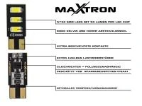 Preview: MaXtron® SMD LED Innenraumbeleuchtung für Nissan Qashqai J11b mit Panoramadach