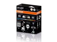 Preview: OSRAM ***B-WARE*** Night Breaker H4 LED SPEED +450% Abblendlicht + Fernlicht - 64193DWNBSP-​2HB