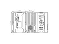 Preview: OSRAM BATTERYjumpstart 1250A Lithium Starthilfe Powerbank 16000 mAh USB-C - OJSTI030