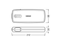 Preview: OSRAM BATTERYstart 400 Lithium Starthilfe Powerbank 16800 mAh 2000A - OBSL400