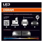 Preview: OSRAM LED Night Breaker Set für Audi A3 Typ 8P/8PA ab 2003 mit Straßenzulassung