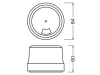 Preview: OSRAM LEDguardian® ROAD FLARE Signal V16 IoT DGT 3.0 Warnlicht Orange - LEDSL105