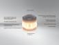 Preview: OSRAM LEDguardian® ROAD FLARE Signal V16 IoT DGT 3.0 Warnlicht Orange - LEDSL105