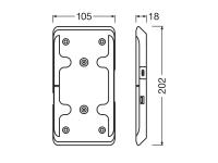 Preview: OSRAM LEDinspect DUAL CHARGE PAD Ladepad Arbeitsleuchte Zubehör - LEDIL424