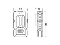 Preview: OSRAM LEDinspect MINI 140 ESSENTIAL LED Arbeitsleuchte Inspektionsleuchte - LEDIL435ESNCDU