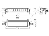 Preview: OSRAM LEDriving® Arbeits und Zusatzscheinwerfer Lightbar FX250-SP - LEDDL103-SP