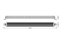 Preview: OSRAM LEDriving® LED Lightbar Zusatzscheinwerfer FX1000-CB SM GEN 2 - LEDDL114-CB SM