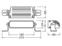 Preview: OSRAM LEDriving® LED Lightbar Zusatzscheinwerfer FX125-SP GEN 2 - LEDDL128-SP