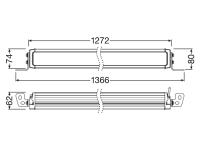 Preview: OSRAM LEDriving® LED Lightbar Zusatzscheinwerfer VX1250-CB DR SM - LEDDL127-CB DR SM
