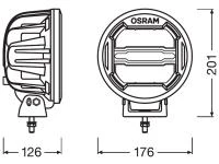 Preview: OSRAM LEDriving® Lightbar Arbeits und Zusatzscheinwerfer MX180-CB - LEDDL111-CB