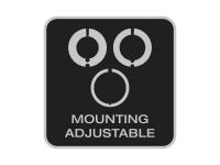 Preview: OSRAM LEDsBIKE Bracket Lampenhalterung - Halter-Set für Frontlicht und Rücklicht - LEDBL ACC101