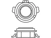Preview: OSRAM Montagehalterung Sockel Adapter für H7 LED Module 64210DA03-1