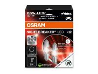 Preview: OSRAM NIGHT BREAKER LED C5W 36mm Soffitte 12V 1W Kalt-Weiß 6000K mit ECE R37 Straßenzulassung