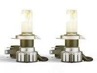 Preview: OSRAM Night Breaker H4 / R2 LED Vintage Warm-​Weiß 3000K Abblendlicht + Fernlicht - Straßenzulassung