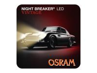 Preview: OSRAM Night Breaker H4 / R2 LED Vintage Warm-​Weiß 3000K Abblendlicht + Fernlicht - Straßenzulassung