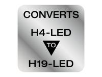 Preview: OSRAM Night Breaker H4/H19 LED SMART +330%  Abblendlicht + Fernlicht  - 64193DWNBSM-2HB