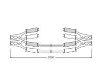 Preview: OSRAM STARTERcable 150A Starthilfekabel Überbrückungskabel 2,5 m 6V 12V - OSC060