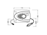 Preview: OSRAM TYREseal ESSENTIAL KIT Reifenpannenset Reifendichtmittel 450 ml - OTSK6ESN