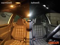 Preview: Osram® SMD LED Innenraumbeleuchtung Ford Ka ab 2009 Innenraumset