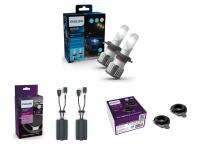 Preview: Philips H7 LED Pro6000 +450% Boost  Abblendlicht Set für Mercedes C-Klasse W204 S204 C204 2011-2014