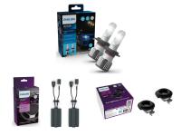 Preview: Philips H7 LED Pro6000 +450% Boost  Abblendlicht Set für Mercedes CLK 2002-2005